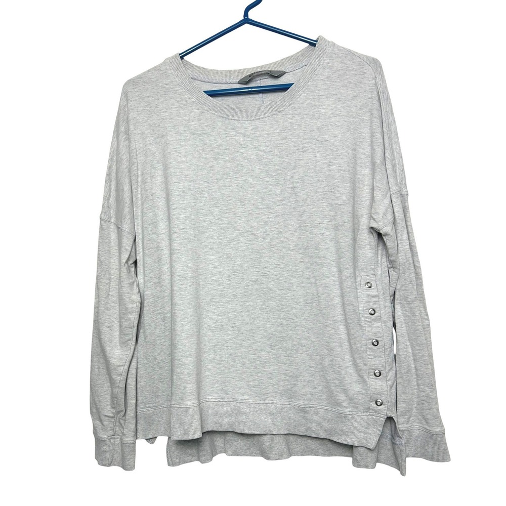 Tasc Performance Sweatshirt Womens L Gray Bamboo Organic Cotton outdoor gorpcore